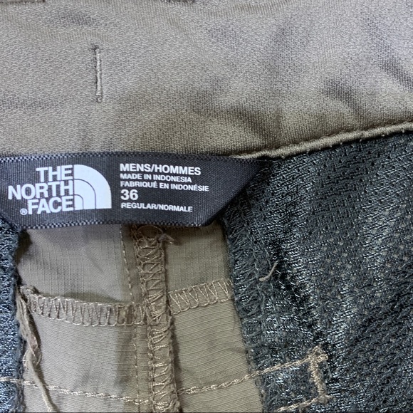 THE NORTH FACE men’s shorts size 36 military green - Picture 5 of 7
